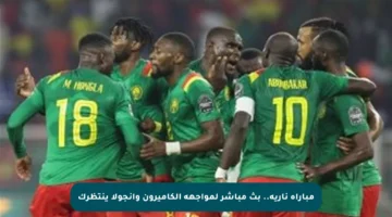 مباراة نارية.. بث مباشر لمواجهة الكاميرون وأنجولا ينتظرك